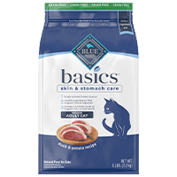 BLUE Basics™ Dry Cat Food Grain-Free Duck & Potato Recipe