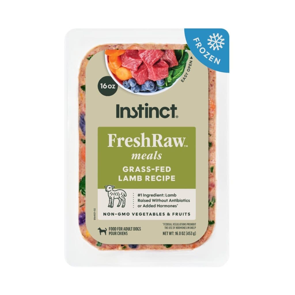 FreshRaw Meals Grass-Fed Lamb Recipe Dog Food