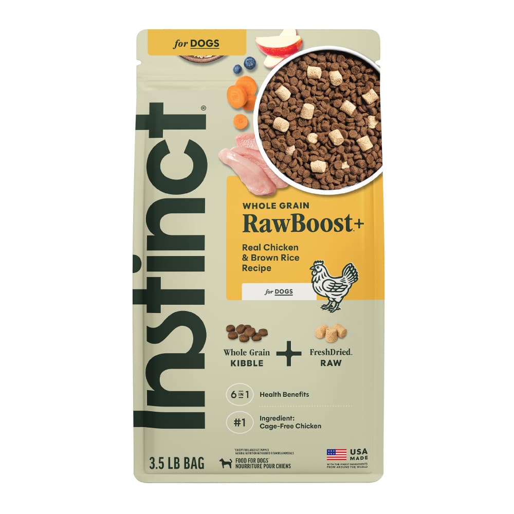 Raw Boost Whole Grain Chicken and Brown Rice Dry Dog Food