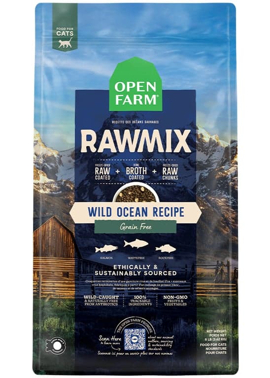 RawMix Wild Ocean Grain-Free Cat Kibble