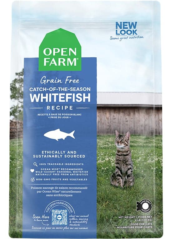 Whitefish Grain-Free Cat Kibble